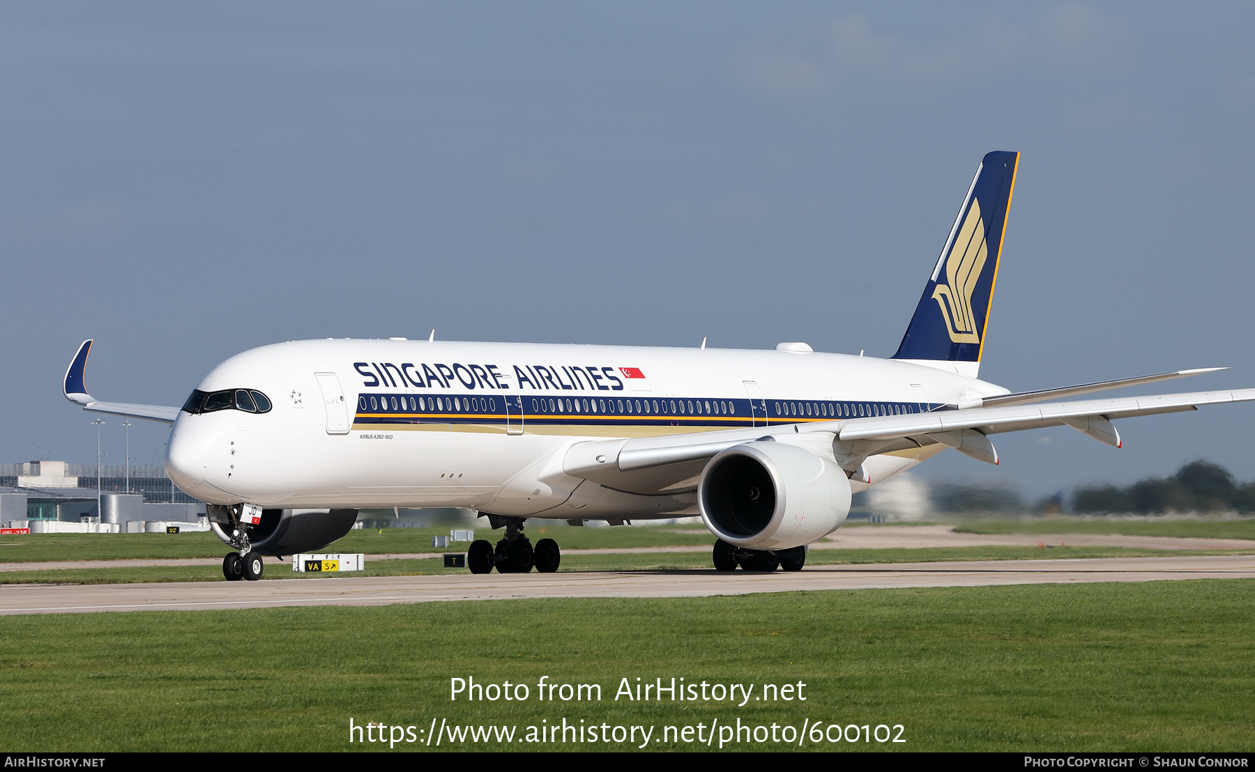 Aircraft Photo of 9V-SJD | Airbus A350-941 | Singapore Airlines | AirHistory.net #600102