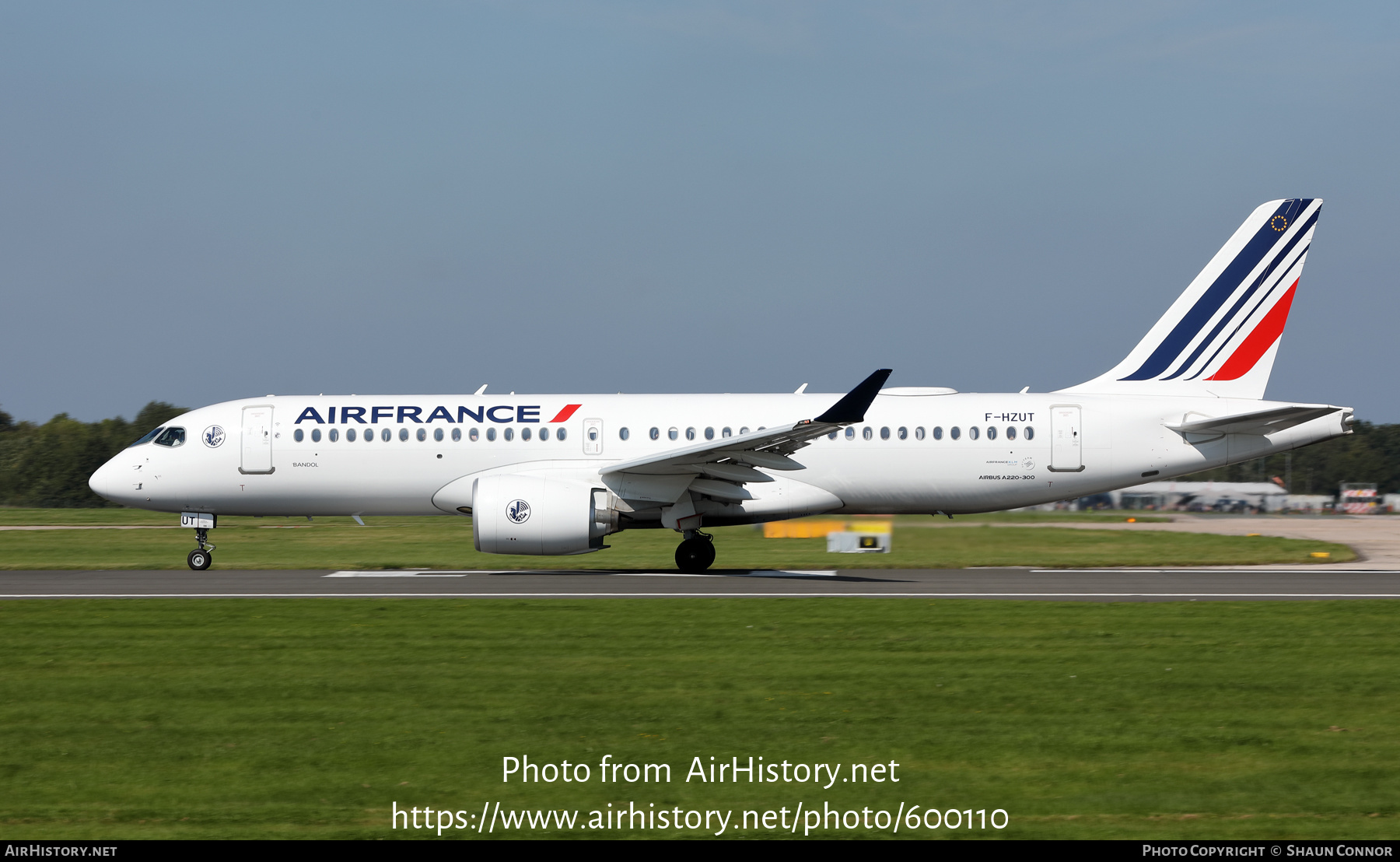 Aircraft Photo of F-HZUT | Airbus A220-371 (BD-500-1A11) | Air France | AirHistory.net #600110