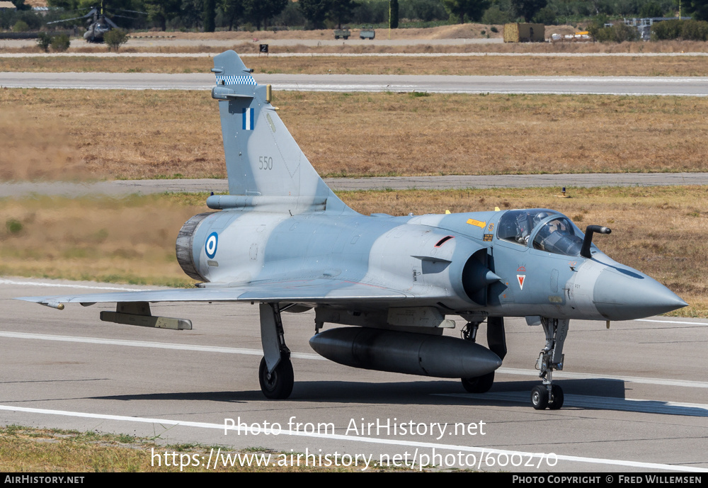 Aircraft Photo of 550 | Dassault Mirage 2000-5EG | Greece - Air Force | AirHistory.net #600270