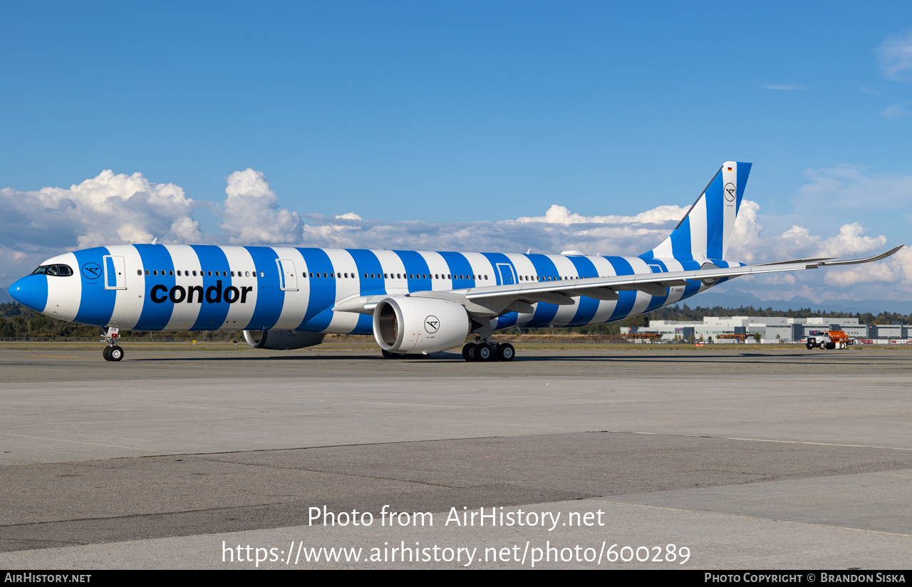 Aircraft Photo of D-ANRB | Airbus A330-941N | Condor Flugdienst | AirHistory.net #600289