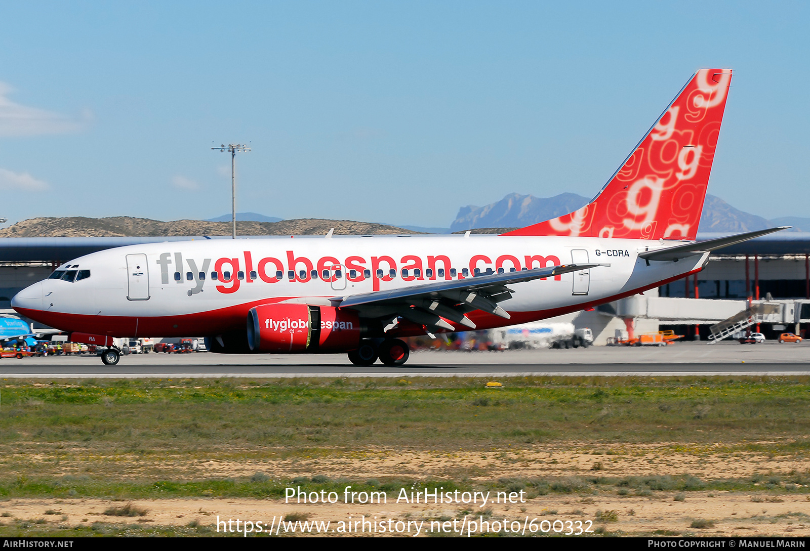 Aircraft Photo of G-CDRA | Boeing 737-683 | Flyglobespan | AirHistory.net #600332