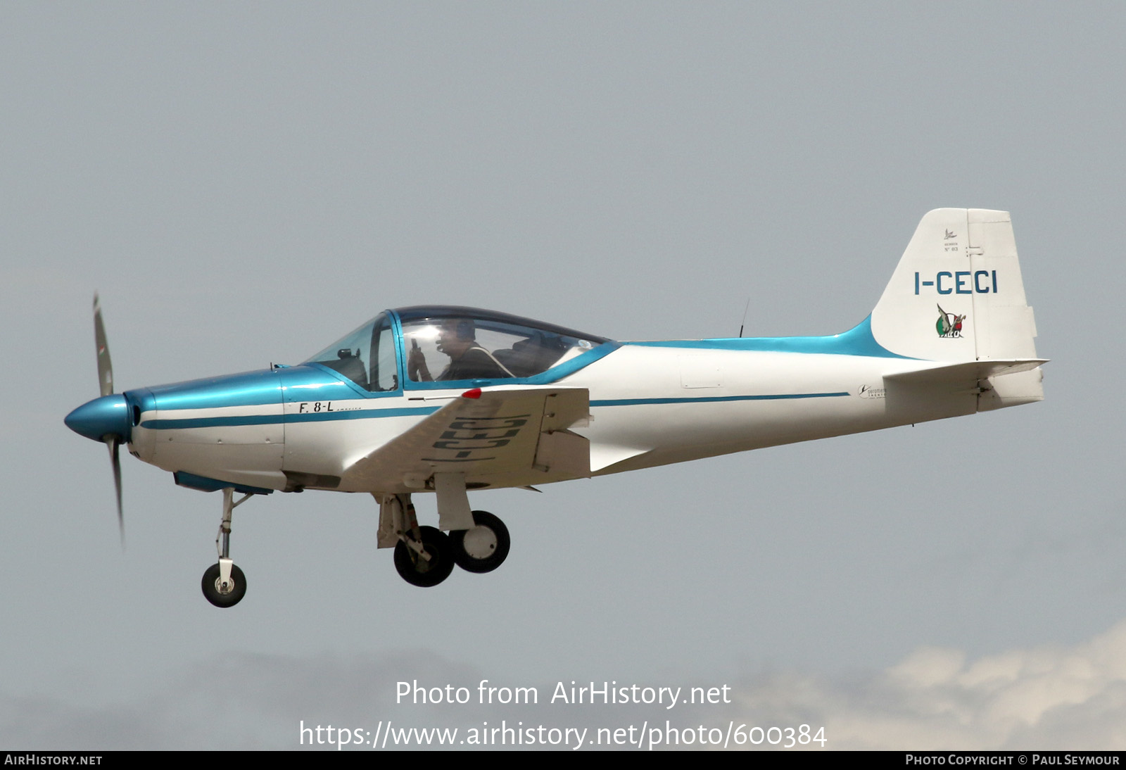 Aircraft Photo of I-CECI | Aeromere F.8L Falco III | AirHistory.net #600384