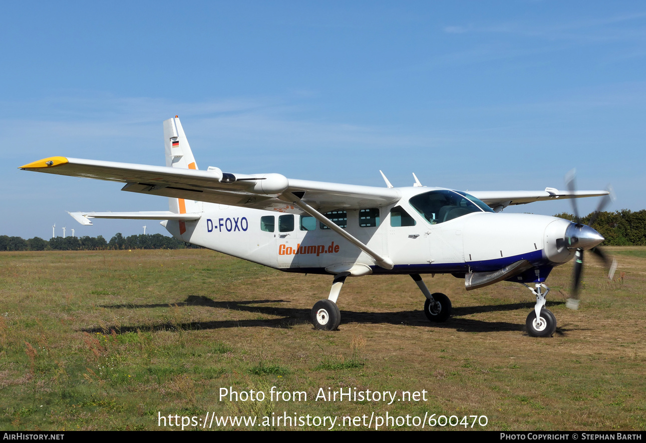 Aircraft Photo of D-FOXO | Cessna 208 Caravan I | GoJump | AirHistory.net #600470