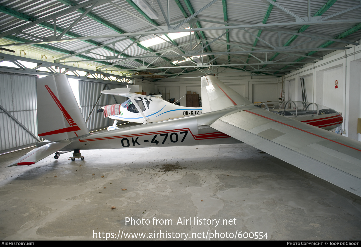 Aircraft Photo of OK-4707 | Let L-13 Blanik | AirHistory.net #600554