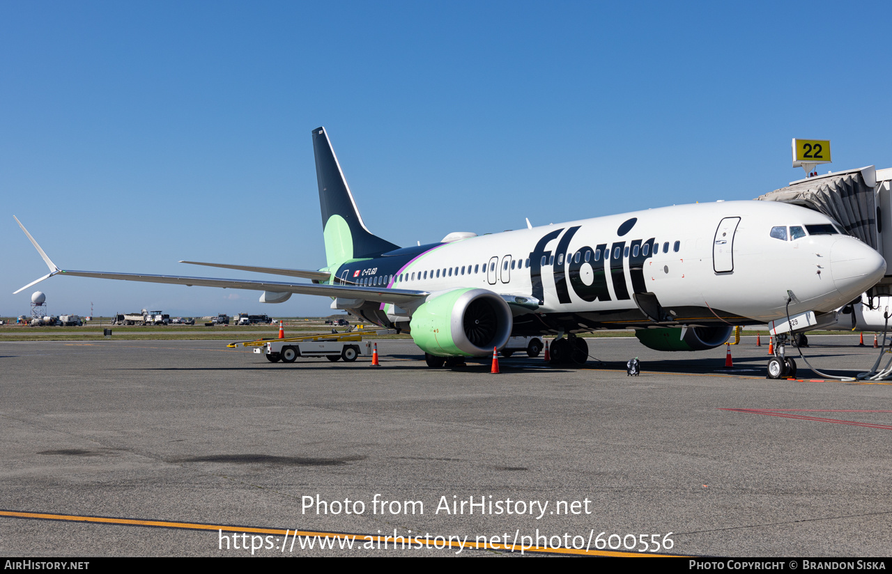 Aircraft Photo of C-FLGD | Boeing 737-8 Max 8 | Flair Airlines ...