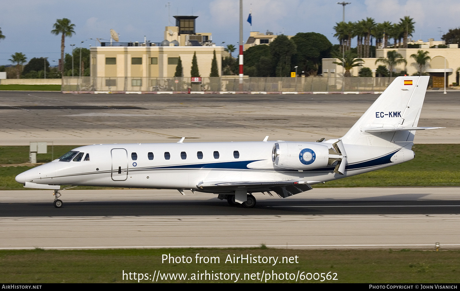 Aircraft Photo of EC-KMK | Cessna 680 Citation Sovereign | AirHistory.net #600562