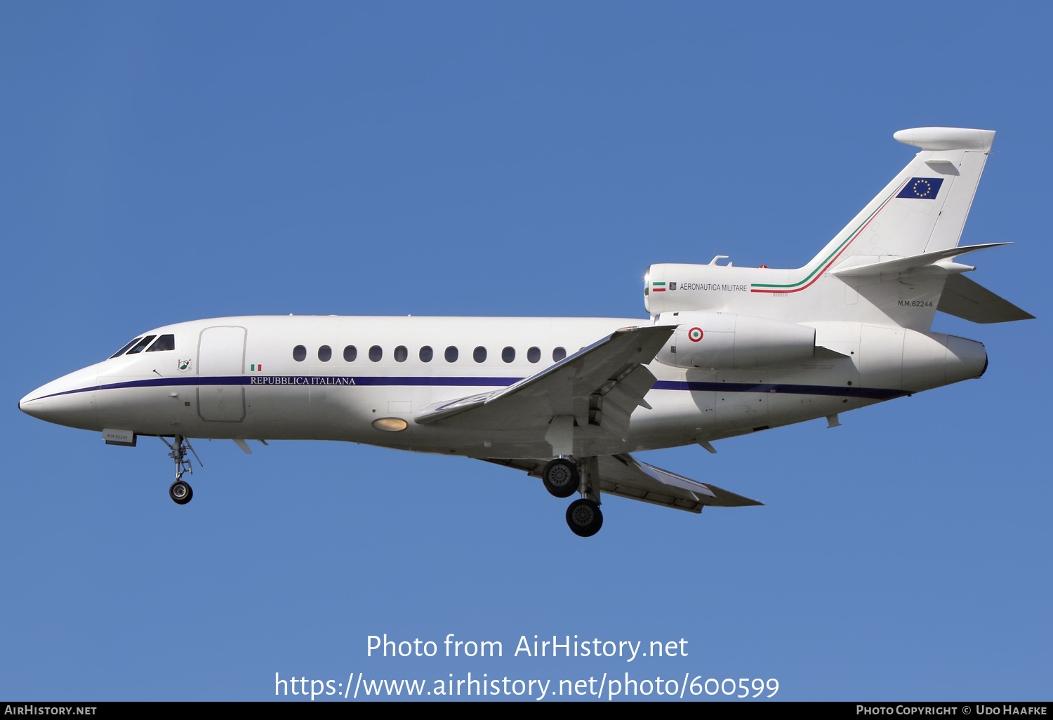 Aircraft Photo of MM62244 | Dassault Falcon 900EX EASy | Italy - Air Force | AirHistory.net #600599