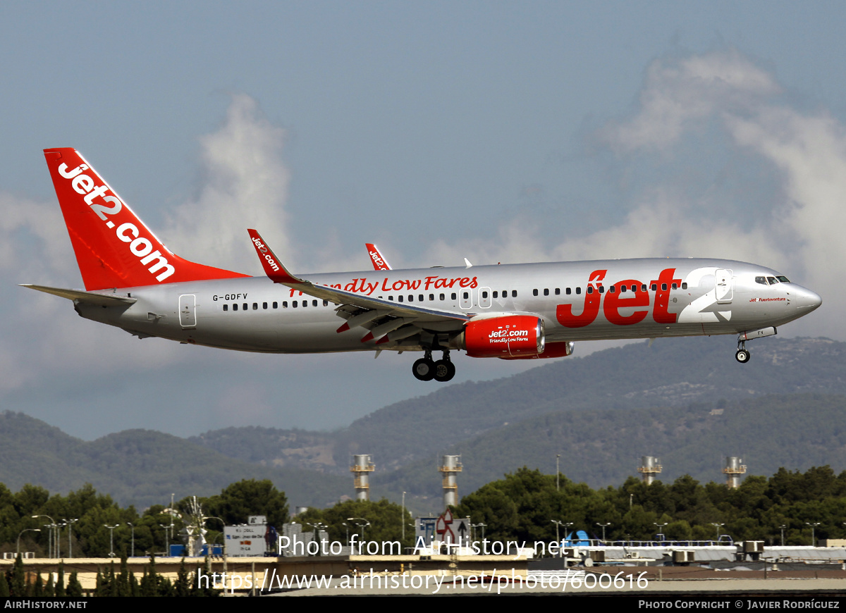 Aircraft Photo of G-GDFV | Boeing 737-85F | Jet2 | AirHistory.net #600616