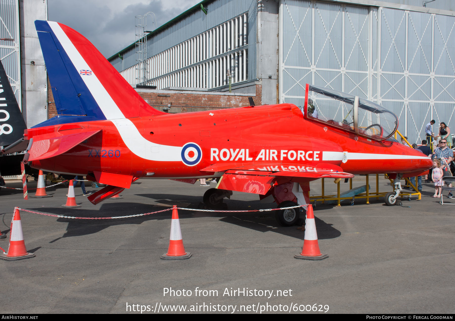 Aircraft Photo of XX260 | British Aerospace Hawk T.1A | UK - Air Force | AirHistory.net #600629