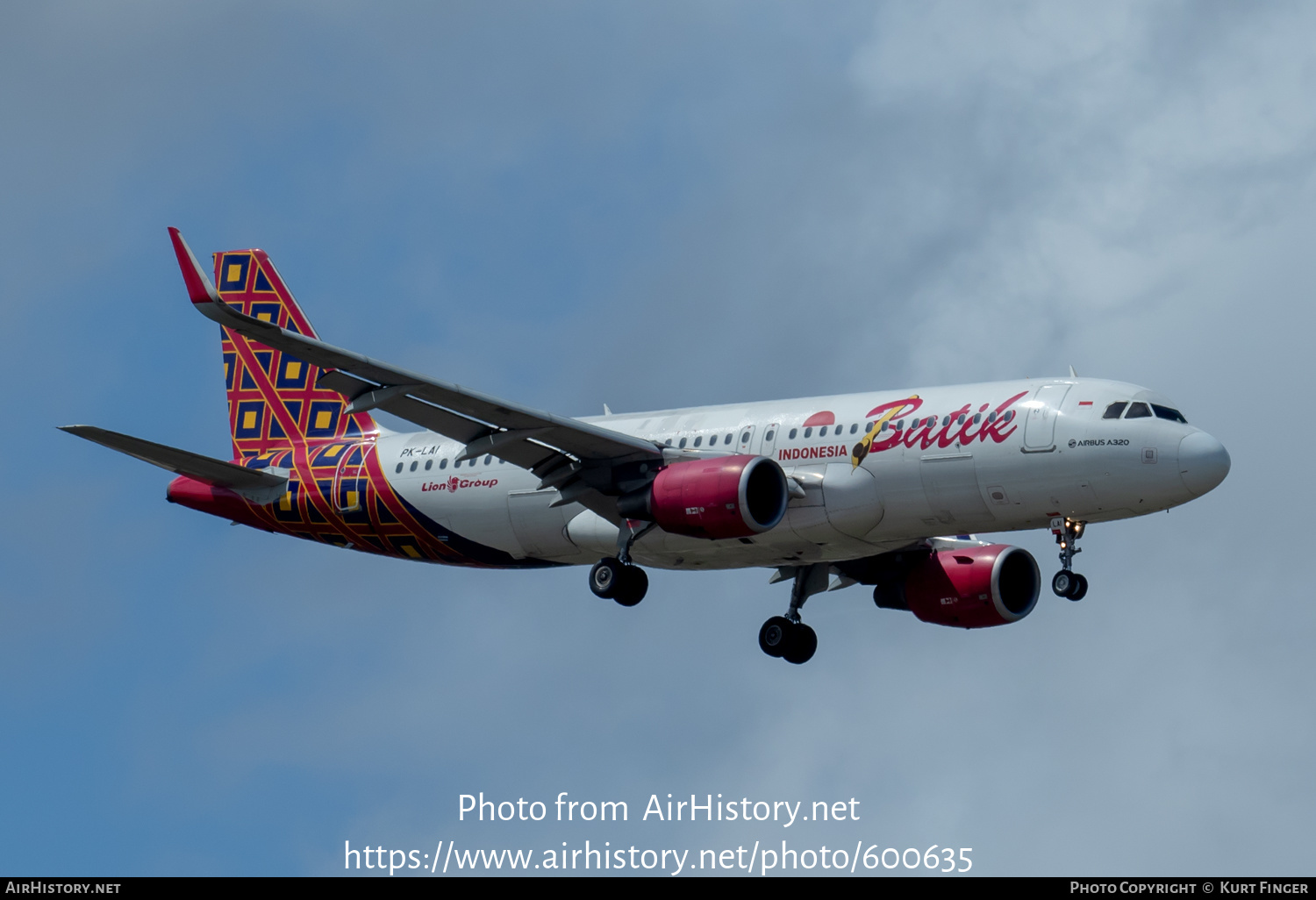 Aircraft Photo of PK-LAI | Airbus A320-214 | Batik Air | AirHistory.net #600635