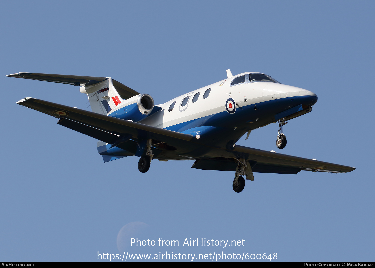 Aircraft Photo of ZM333 | Embraer EMB-500 Phenom 100 | UK - Air Force | AirHistory.net #600648