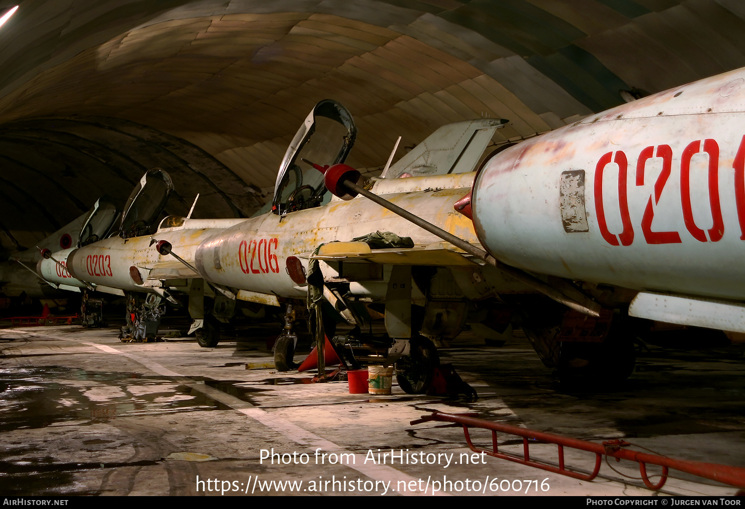 Aircraft Photo of 0206 | Chengdu F-7A | Albania - Air Force | AirHistory.net #600716