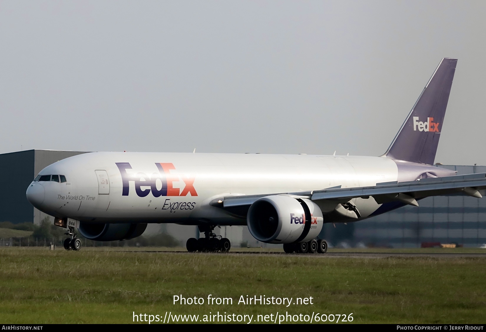 Aircraft Photo of N844FD | Boeing 777-FHT | FedEx Express - Federal Express | AirHistory.net #600726