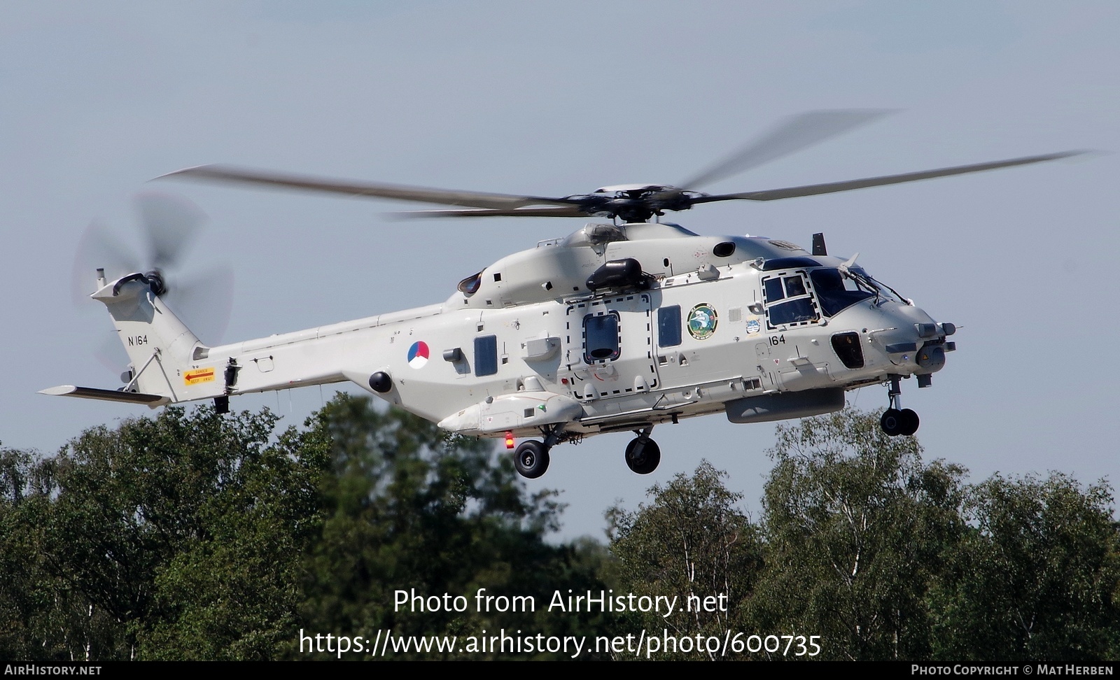 Aircraft Photo of N-164 | NHI NH90 NFH | Netherlands - Air Force | AirHistory.net #600735