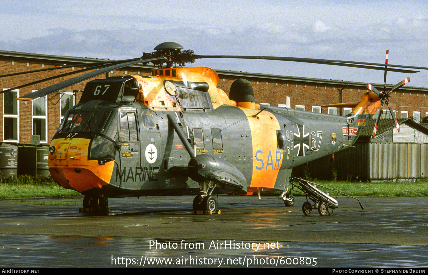 Aircraft Photo of 8967 | Westland WS-61 Sea King Mk41 | Germany - Navy | AirHistory.net #600805