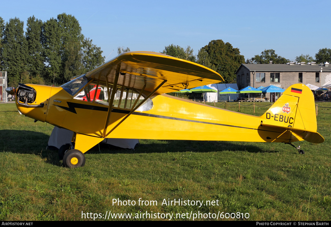 Aircraft Photo of D-EBUC | Piper J-3C-65 Cub | AirHistory.net #600810