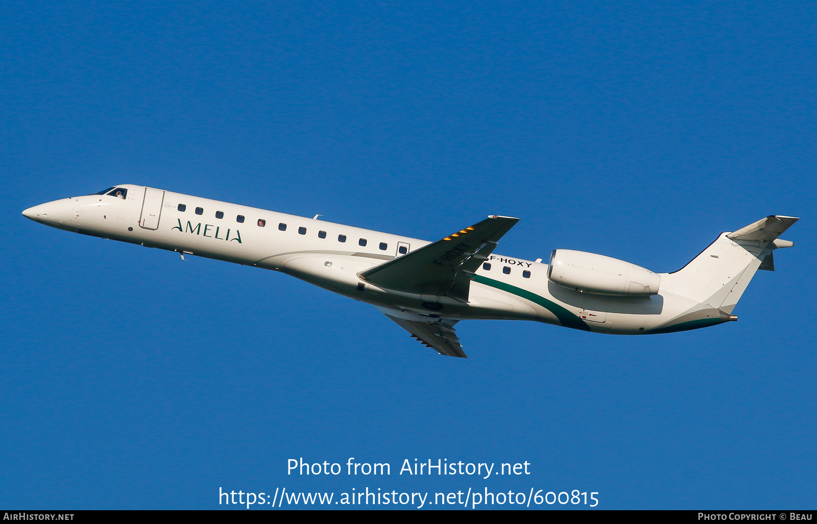 Aircraft Photo of F-HOXY | Embraer ERJ-145LR (EMB-145LR) | Amelia | AirHistory.net #600815