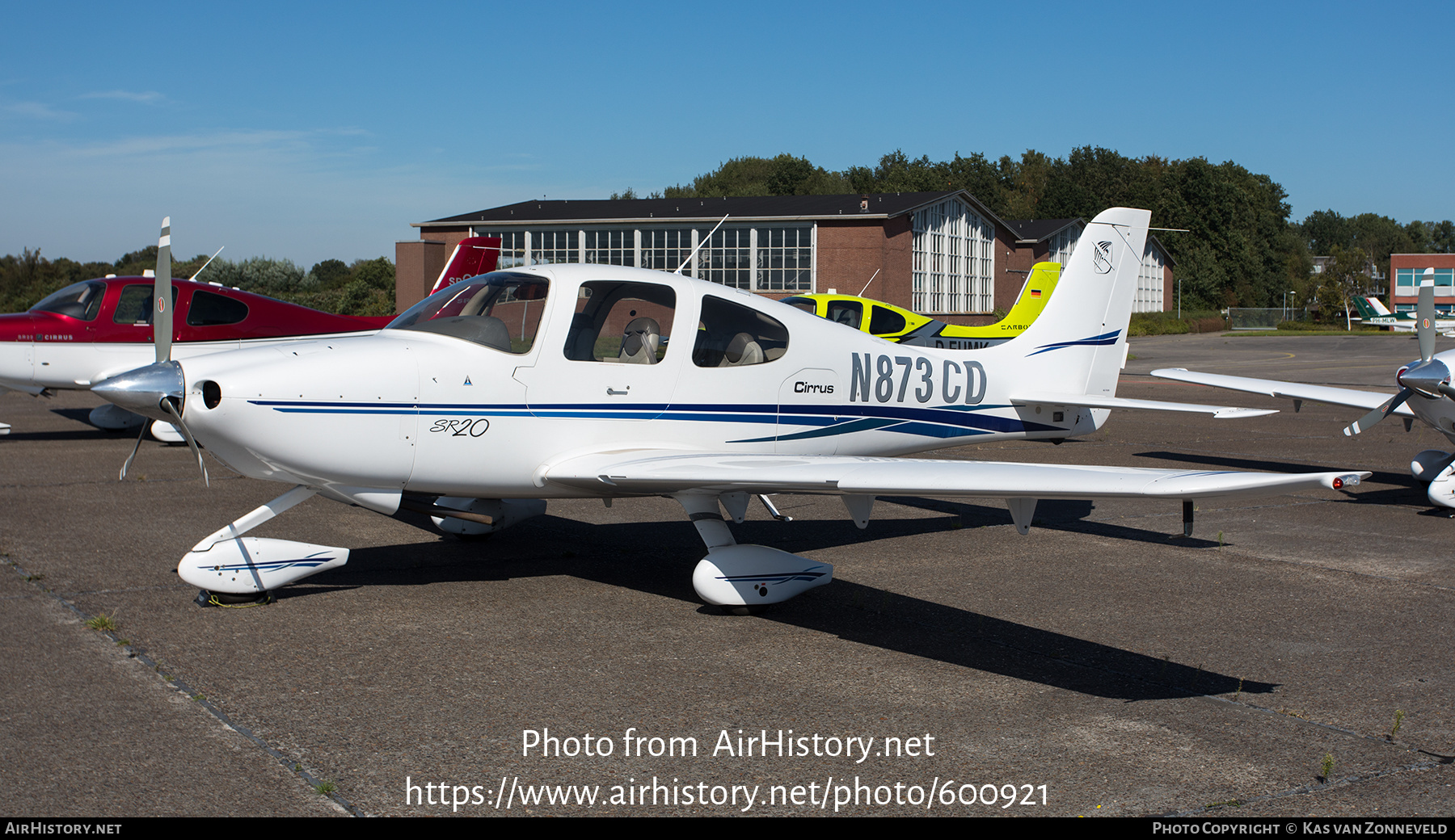 Aircraft Photo of N873CD | Cirrus SR-20 G1 | AirHistory.net #600921