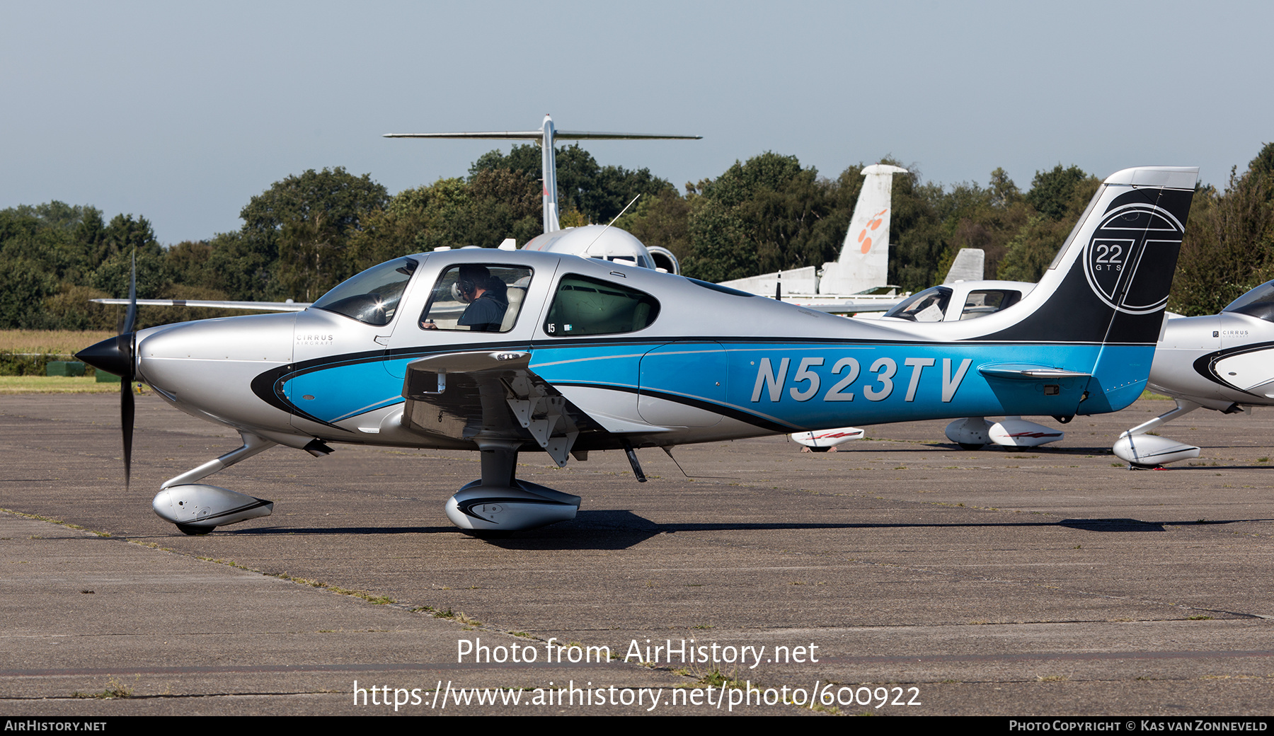 Aircraft Photo of N523TV | Cirrus SR-22T G5-GTS | AirHistory.net #600922