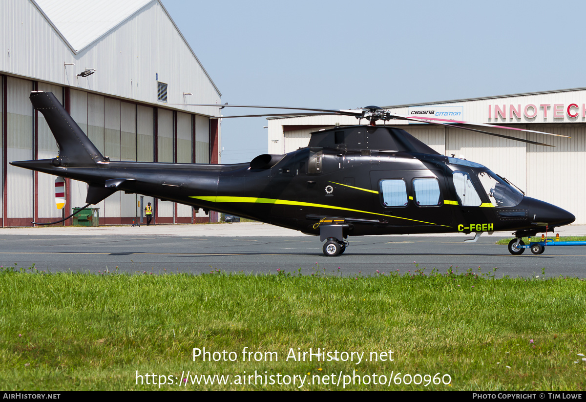 Aircraft Photo of C-FGEH | Leonardo AW-109SP | AirHistory.net #600960