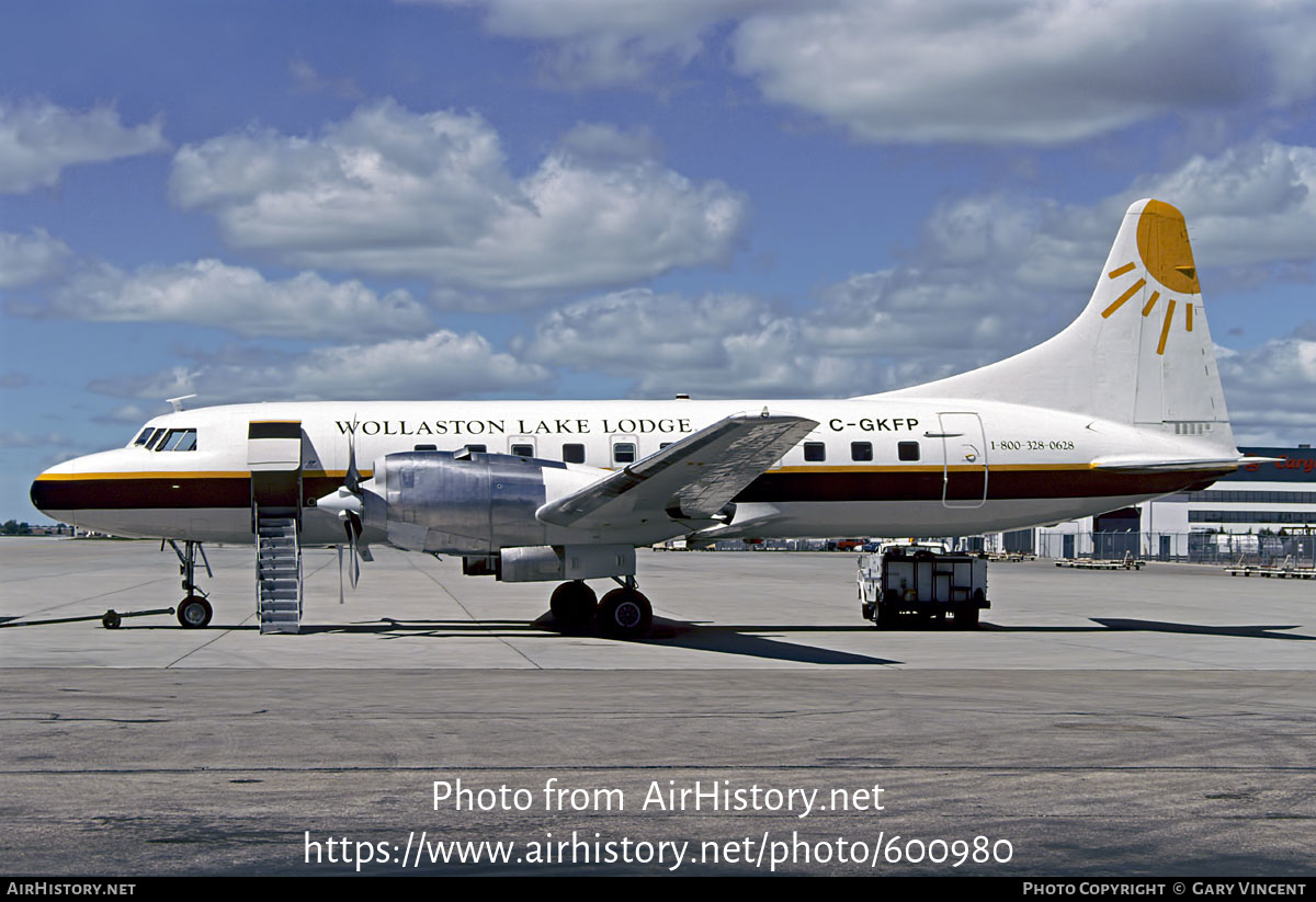 Aircraft Photo of C-GKFP | Convair 580 | Wollaston Lake Lodge | AirHistory.net #600980