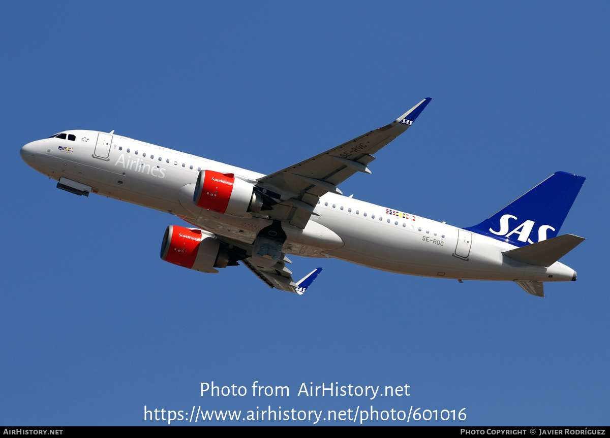 Aircraft Photo of SE-ROC | Airbus A320-251N | Scandinavian Airlines - SAS | AirHistory.net #601016