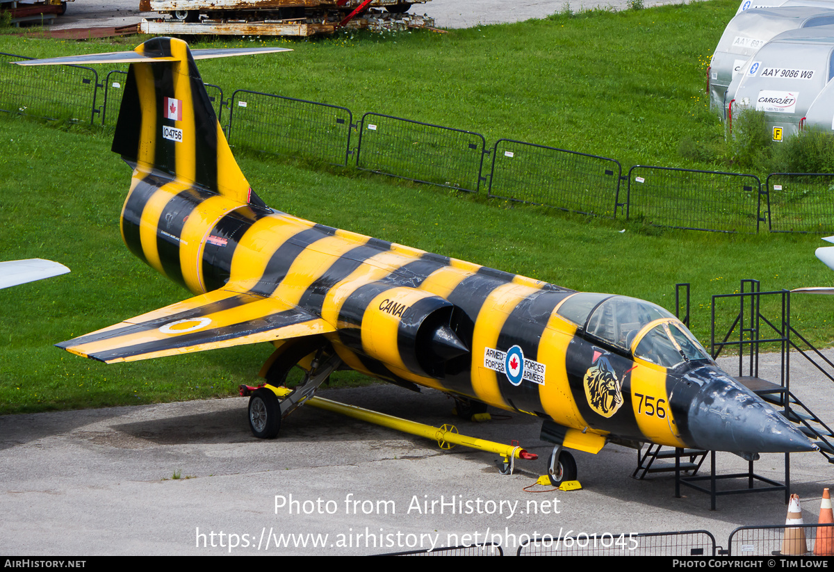 Aircraft Photo of 104756 | Lockheed CF-104 Starfighter | Canada - Air Force | 439 Squadron | AirHistory.net #601045