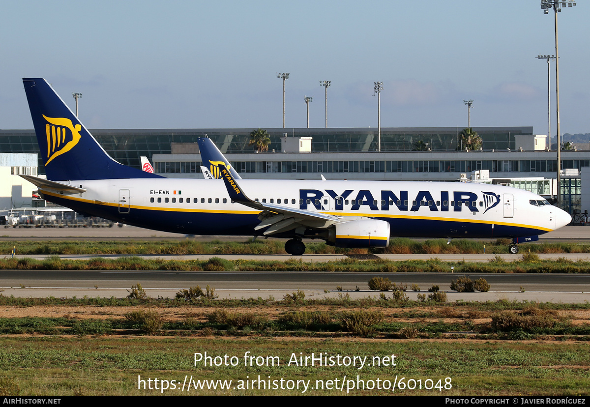 Aircraft Photo of EI-EVN | Boeing 737-8AS | Ryanair | AirHistory.net #601048