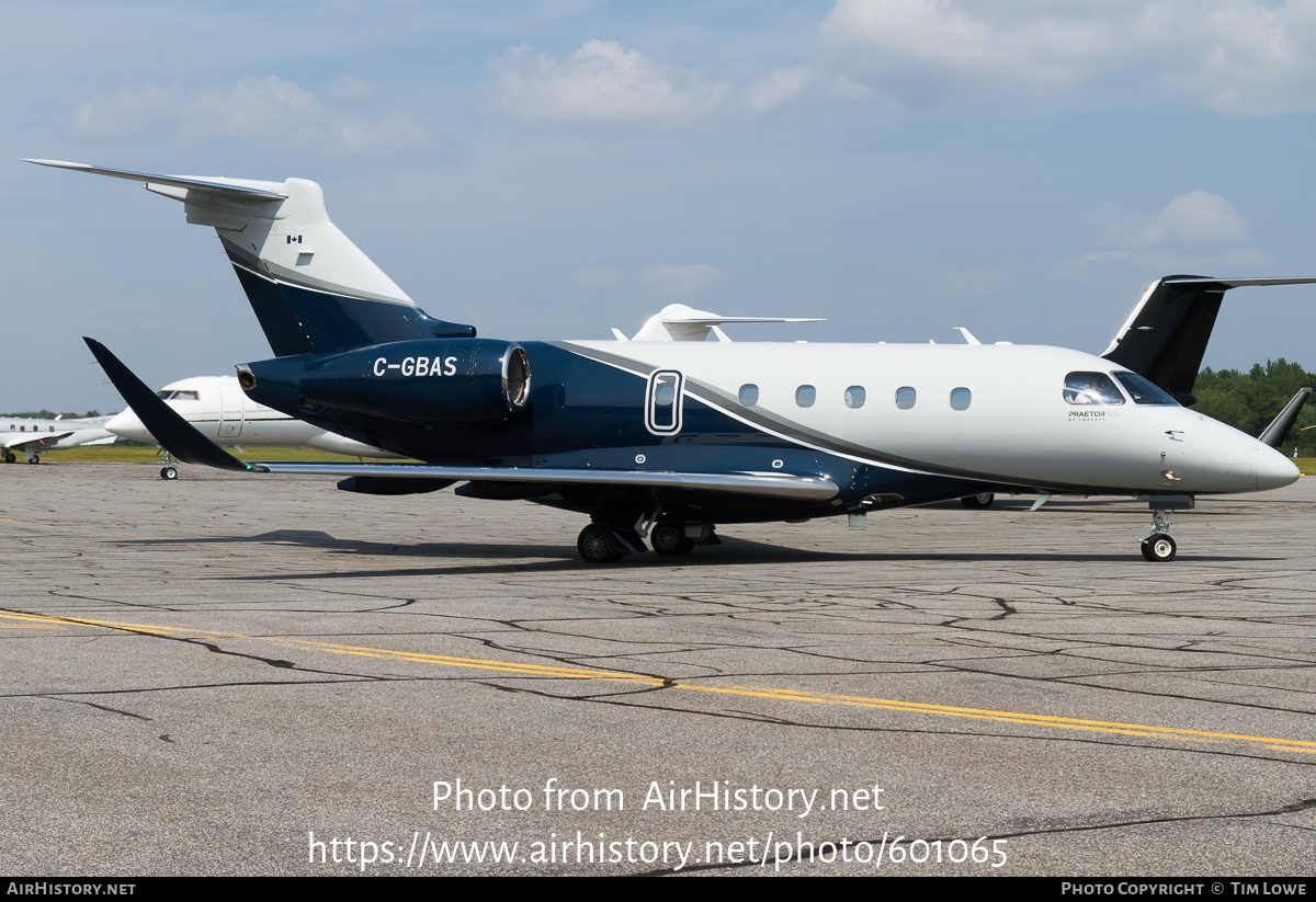 Aircraft Photo of C-GBAS | Embraer EMB-545 Praetor 500 | AirHistory.net #601065