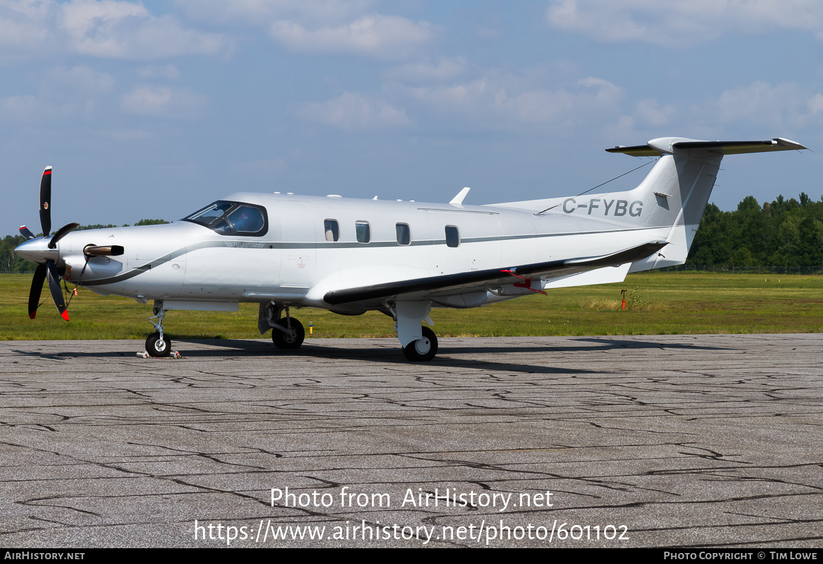 Aircraft Photo of C-FYBG | Pilatus PC-12NGX (PC-12/47E) | AirHistory.net #601102