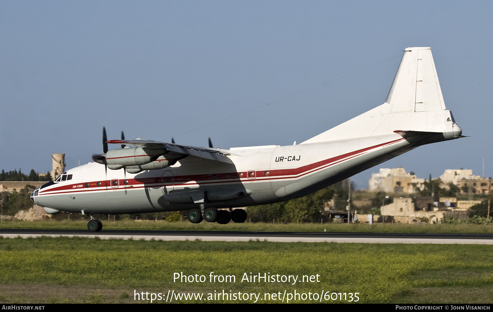 Aircraft Photo of UR-CAJ | Antonov An-12BK | AirHistory.net #601135