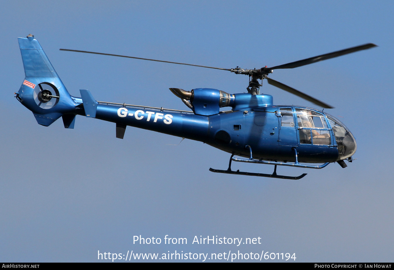 Aircraft Photo of G-CTFS | Aerospatiale SA-341C Gazelle HT2 | AirHistory.net #601194