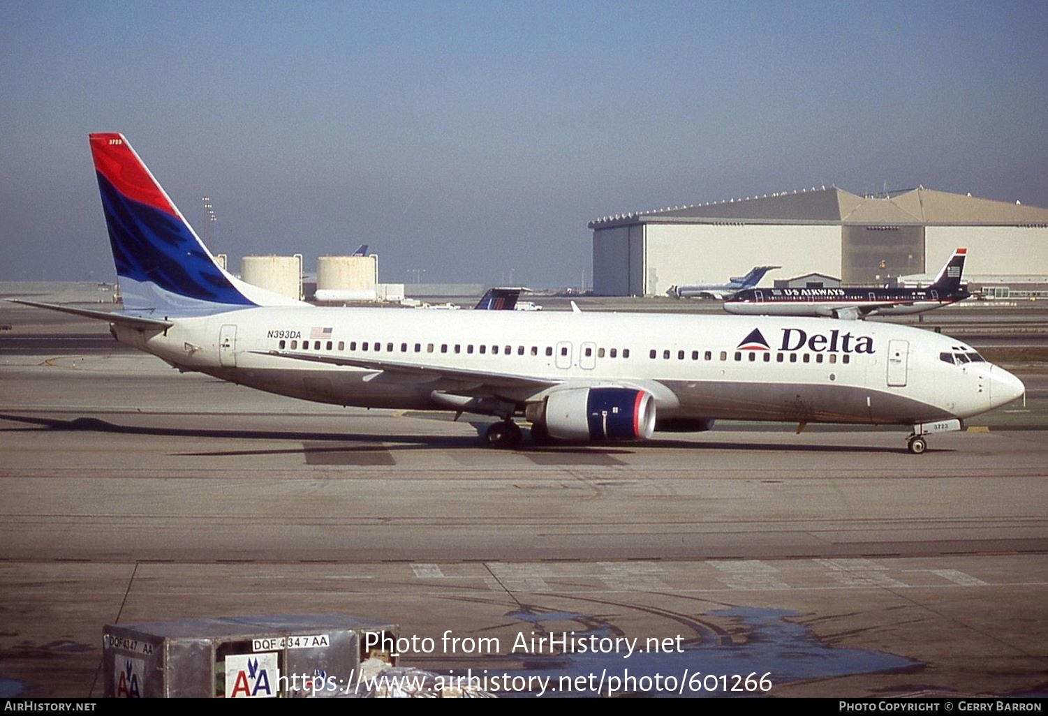 Aircraft Photo of N393DA | Boeing 737-832 | Delta Air Lines | AirHistory.net #601266