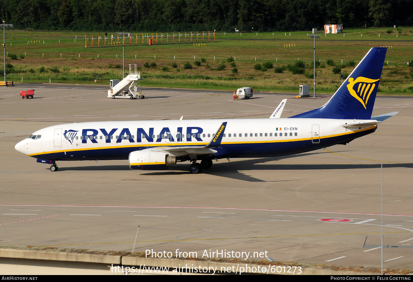 Aircraft Photo of EI-EKN | Boeing 737-8AS | Ryanair | AirHistory.net #601273