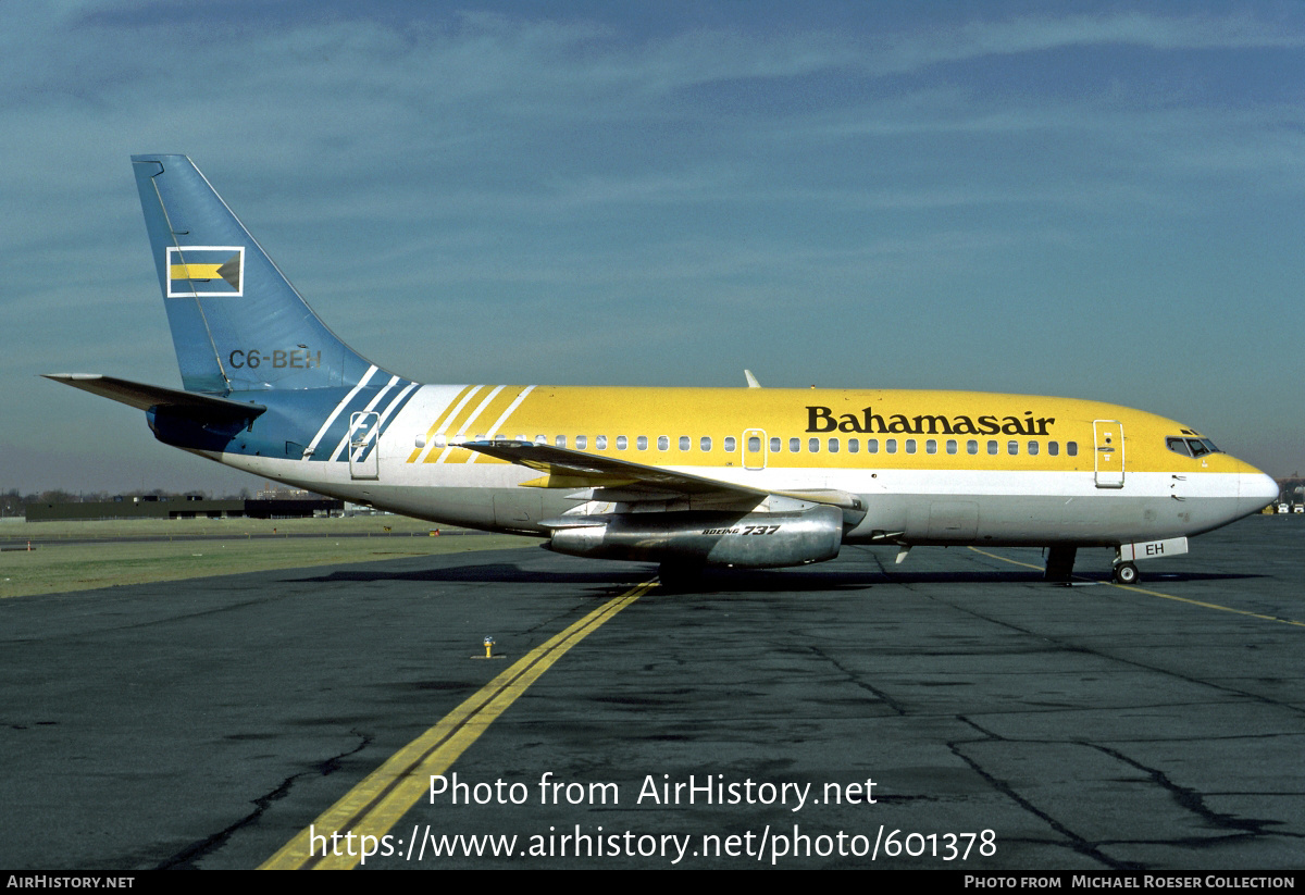 Aircraft Photo of C6-BEH | Boeing 737-2V5/Adv | Bahamasair | AirHistory.net #601378