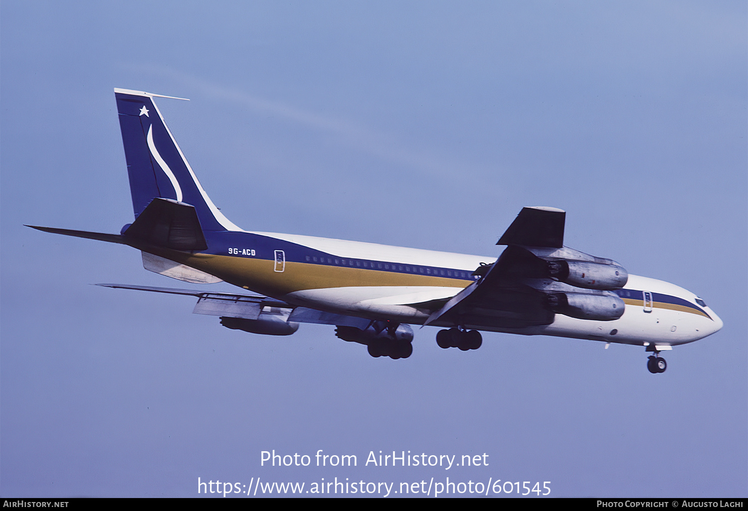 Aircraft Photo of 9G-ACD | Boeing 707-321 | Somali Airlines | AirHistory.net #601545