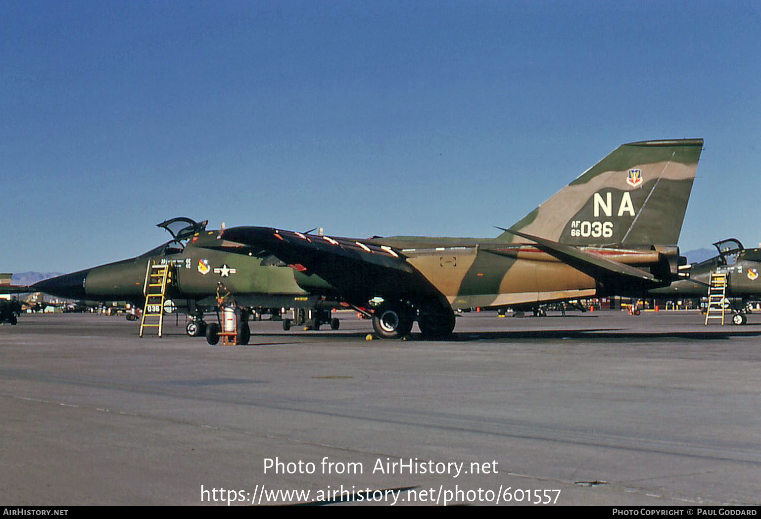 Aircraft Photo of 66-0036 / 66-036 | General Dynamics F-111A Aardvark | USA - Air Force | AirHistory.net #601557