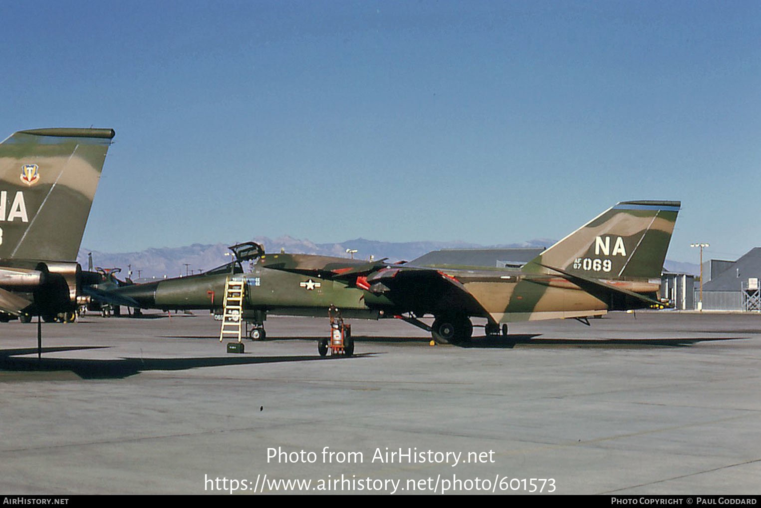 Aircraft Photo of 67-0069 / AF67-069 | General Dynamics F-111A Aardvark | USA - Air Force | AirHistory.net #601573