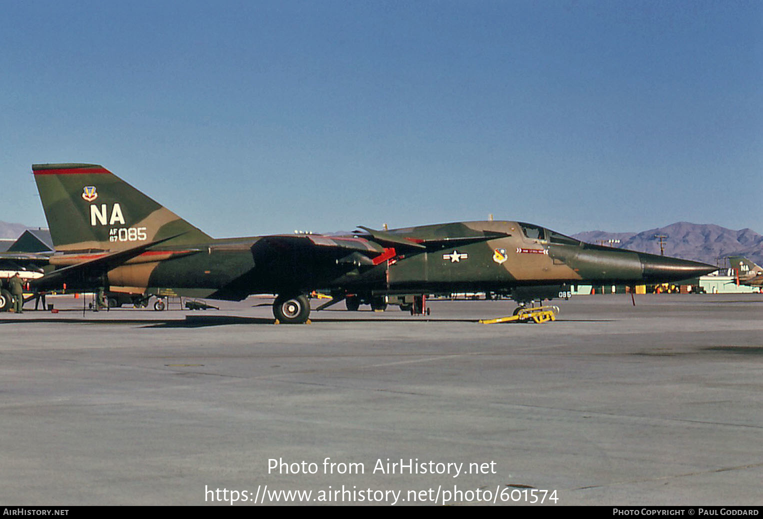 Aircraft Photo of 67-0085 / AF67-085 | General Dynamics F-111A Aardvark | USA - Air Force | AirHistory.net #601574