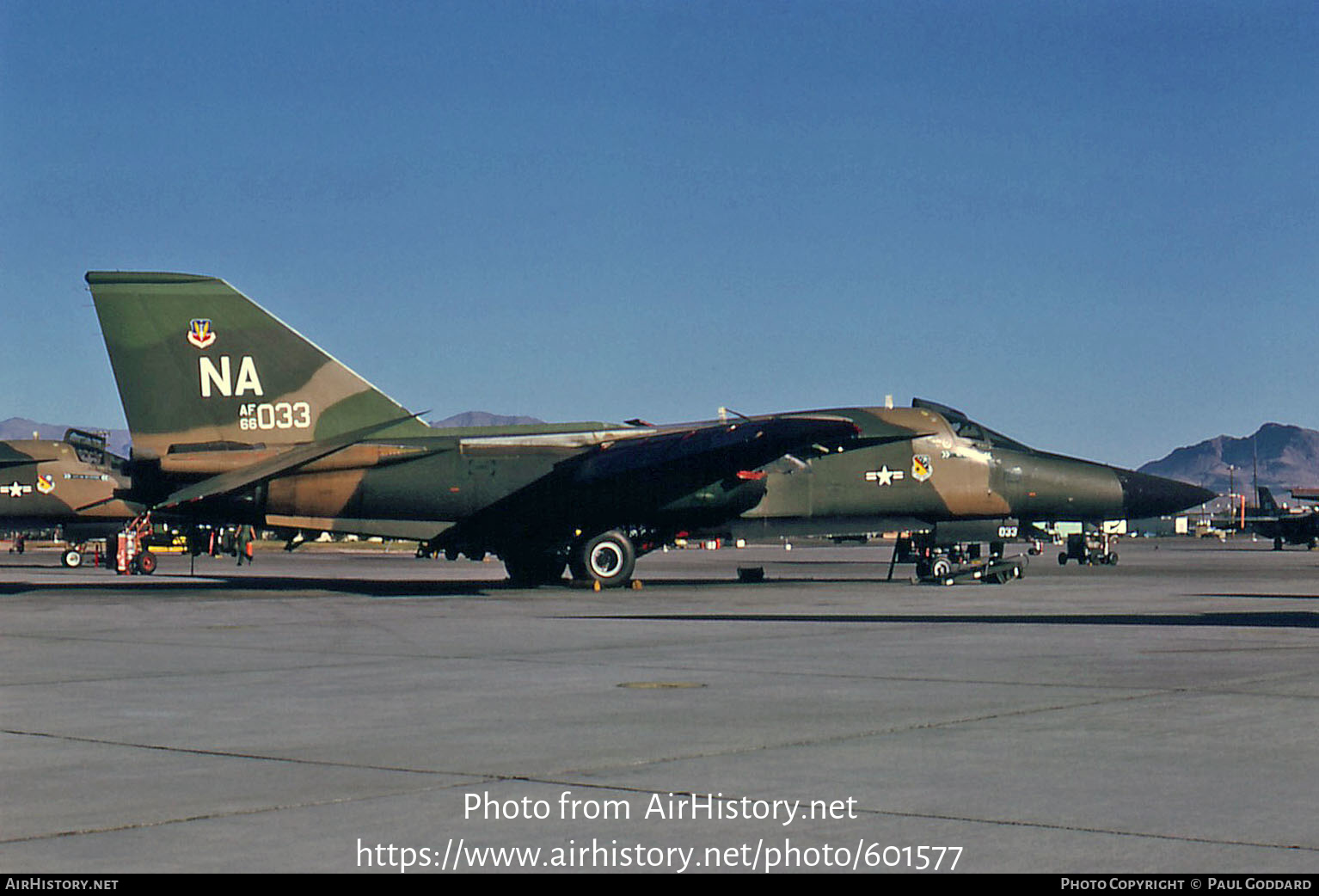 Aircraft Photo of 66-0033 / AF66-033 | General Dynamics F-111A Aardvark | USA - Air Force | AirHistory.net #601577