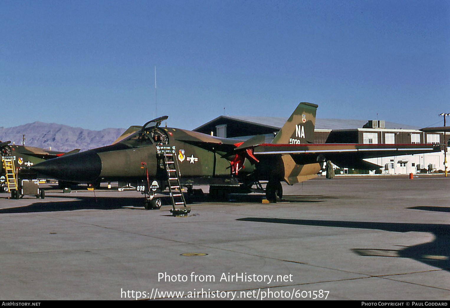 Aircraft Photo of 66-0039 / 66-039 | General Dynamics F-111A Aardvark | USA - Air Force | AirHistory.net #601587