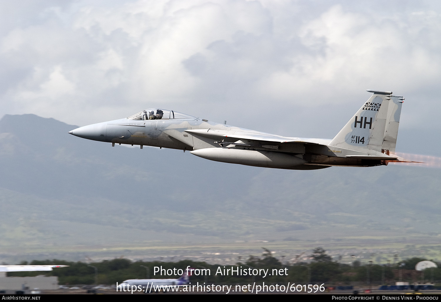 Aircraft Photo of 77-0114 / AF77-114 | McDonnell Douglas F-15A Eagle | USA - Air Force | AirHistory.net #601596