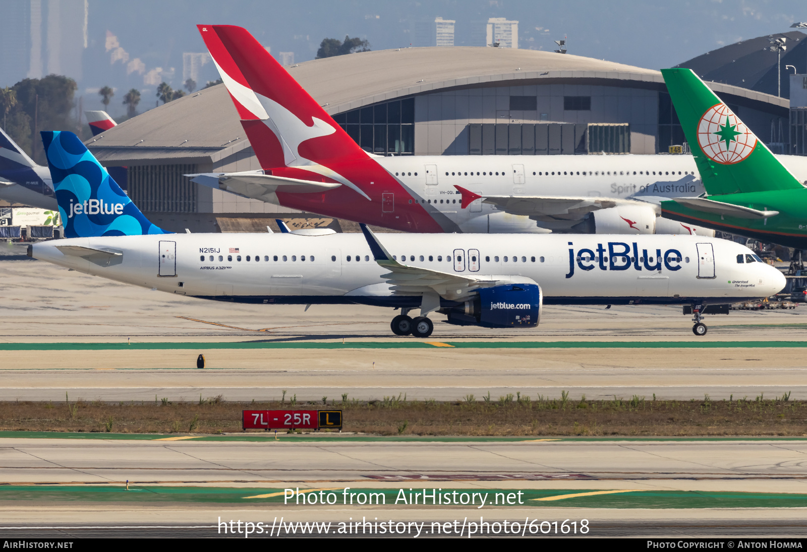 Aircraft Photo of N2151J | Airbus A321-271NX | JetBlue Airways | AirHistory.net #601618