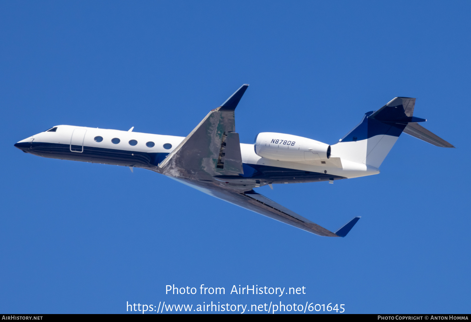 Aircraft Photo of N878DB | Gulfstream Aerospace G-V-SP Gulfstream G550 | AirHistory.net #601645