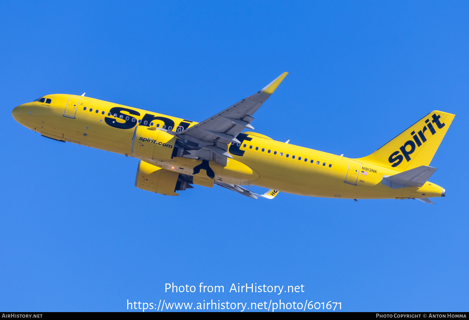 Aircraft Photo of N913NK | Airbus A320-271N | Spirit Airlines | AirHistory.net #601671