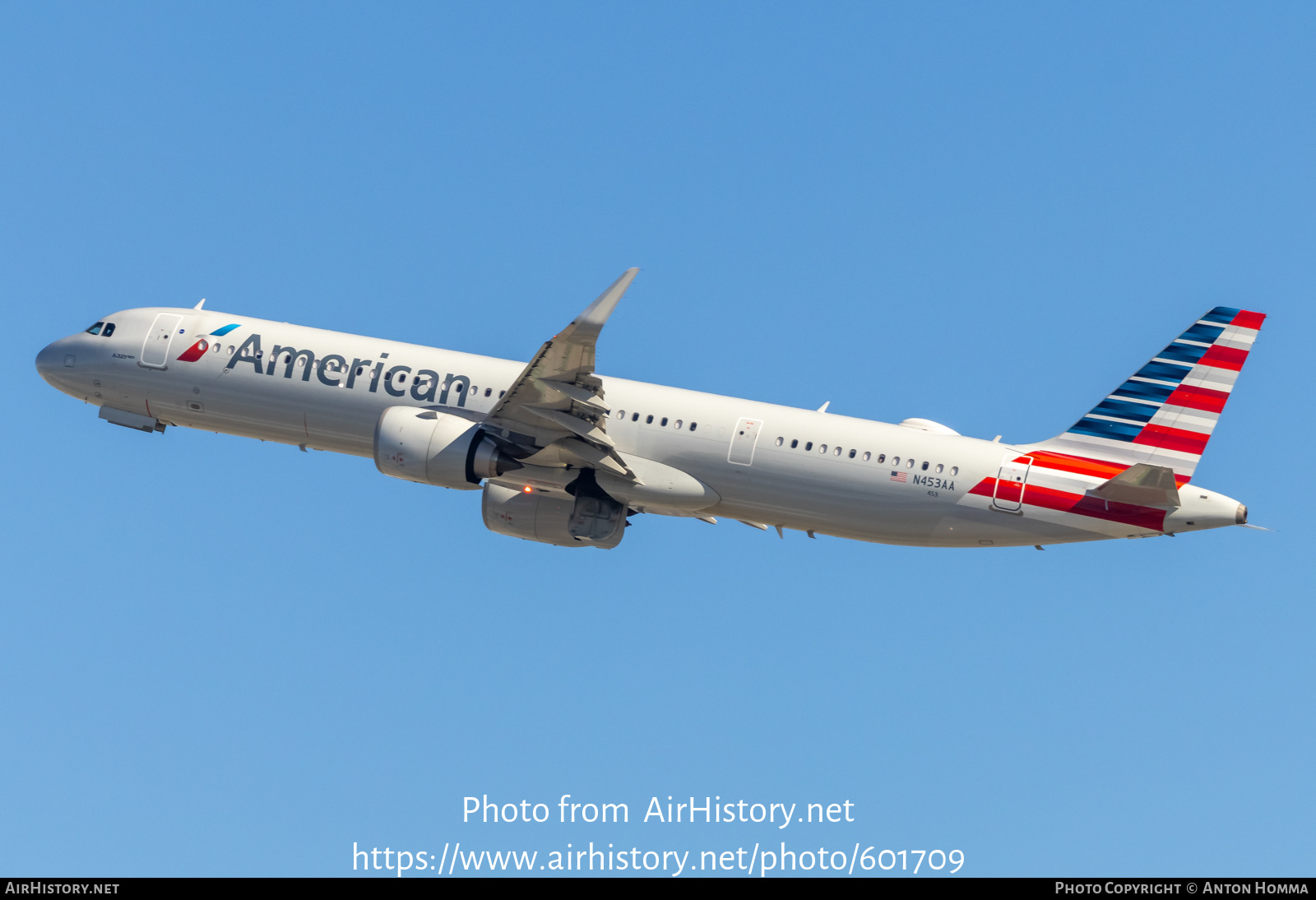 Aircraft Photo of N453AA | Airbus A321-253NX | American Airlines | AirHistory.net #601709