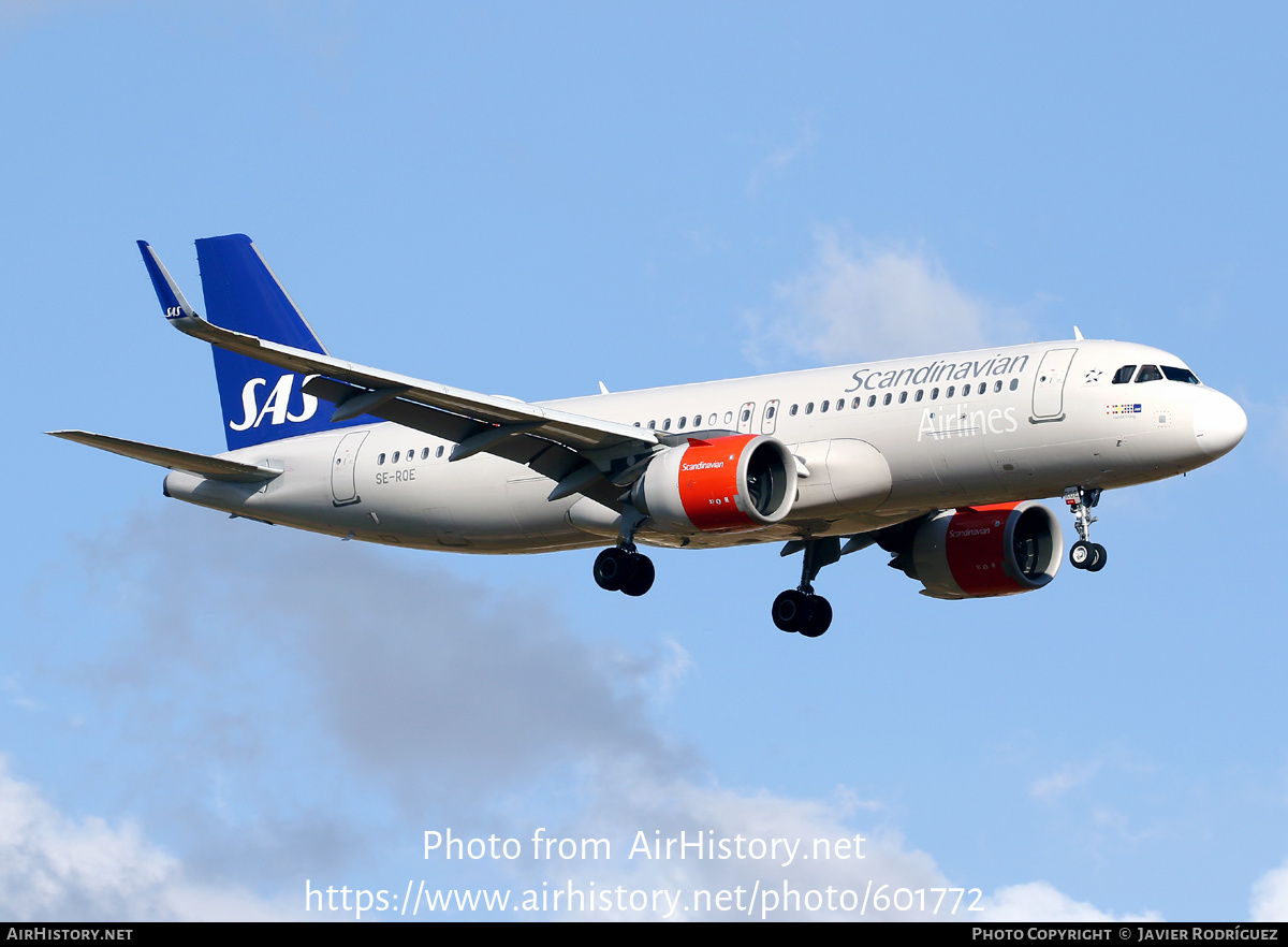 Aircraft Photo of SE-ROE | Airbus A320-251N | Scandinavian Airlines - SAS | AirHistory.net #601772