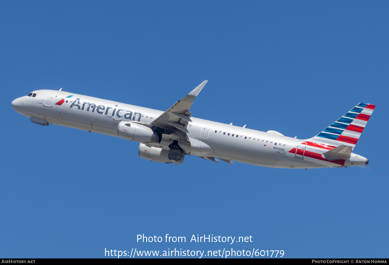 Aircraft Photo of N106NN | Airbus A321-231 | American Airlines | AirHistory.net #601779