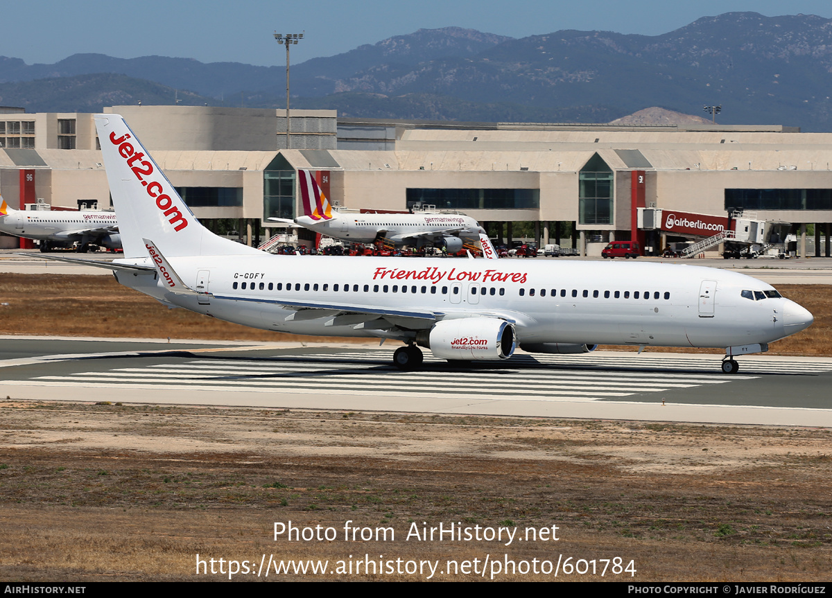 Aircraft Photo of G-GDFY | Boeing 737-86Q | Jet2 | AirHistory.net #601784