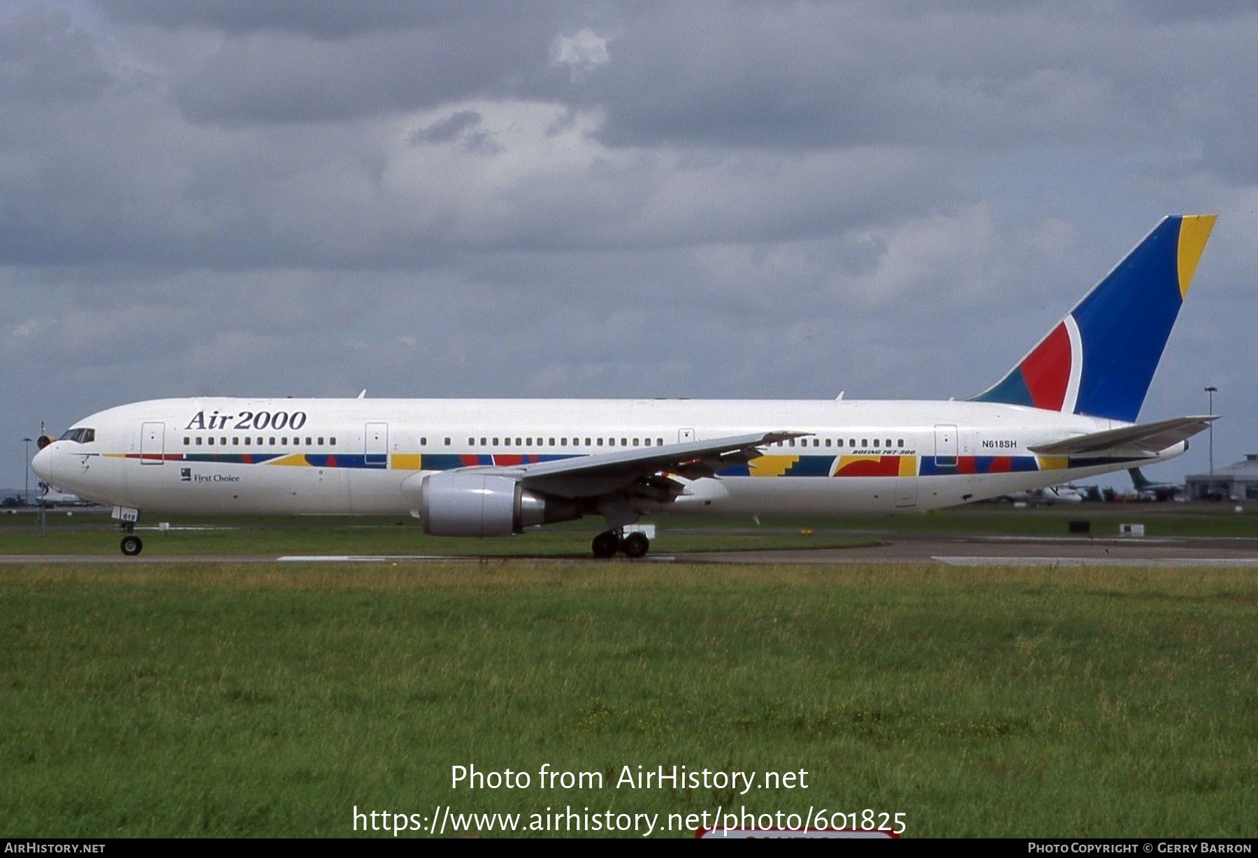 Aircraft Photo of N618SH | Boeing 767-38A/ER | Air 2000 | AirHistory.net #601825